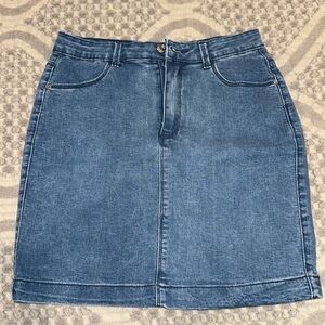 Misguided denim skirt